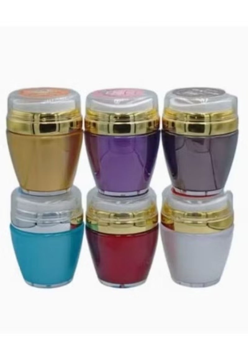 Makhmaria Touch of Silk to perfume the body and hair, consisting of 6 pieces with different scents